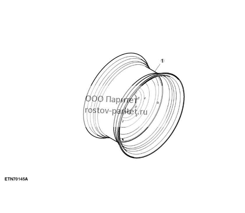 Rear Wheels, 2 Position, DW20BX38 